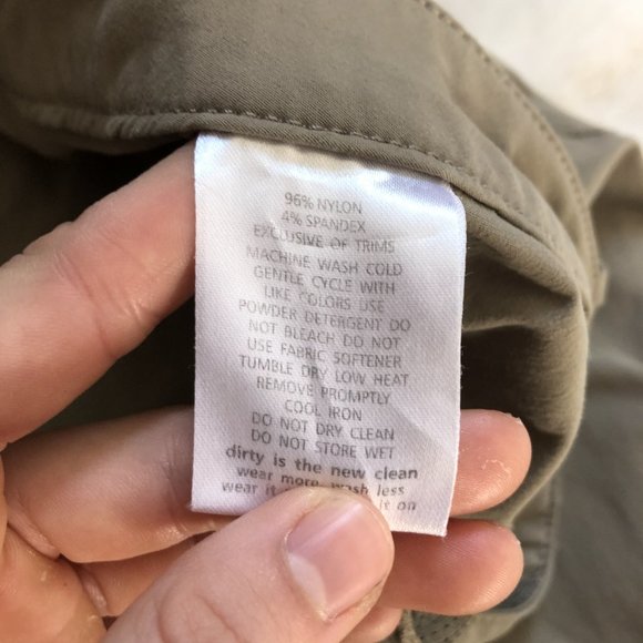 Toad&co landscape crop nylon hiking pants size 4 - Picture 5 of 10